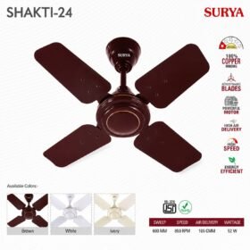 52 Watt Small Size High Speed Ceiling Fan