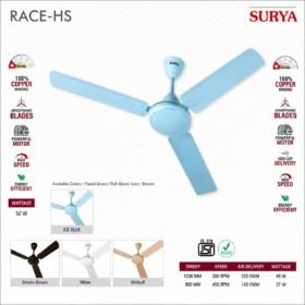 52 Watt High Speed Ceiling Fan