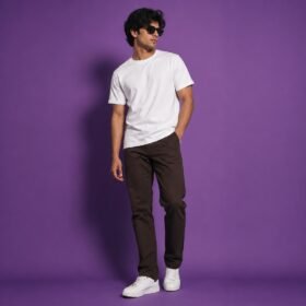 Men’s Narrow Fit Cotton Trouser | Swadesh Bastralaya