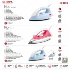 Surya Neo, Rio 1000 Watt Dry Iron