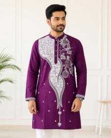 Purple Panjabi for Men