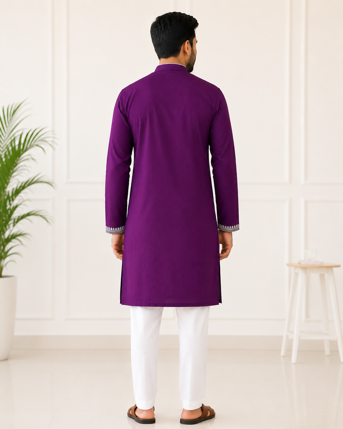 ChatGPT Image Jun 14, 2026, 10_25_35 AM Purple Panjabi for Men Back View