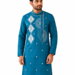 ChatGPT Image Jun 14, 2026, 11_03_50 AM Teal Blue Panjabi for Men