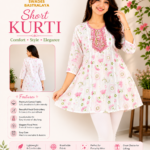 ChatGPT Image Jun 19, 2026, 12_08_25 PM Women Floral Print Short Kurti Soft Cotton Casual Wear