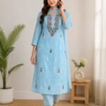 WhatsApp Image 2026-06-18 at 11.38.45 (1) Sky Blue Embroidered Kurta Set for Women