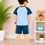 Soft Cotton Boys T-Shirt and Shorts Set for Daily Wear