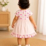 WhatsApp Image 2026-06-25 at 17.13.10 Cute Whale Printed Cotton Dress for Baby Girls Lightweight Casual Wear