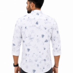 ChatGPT Image Jul 13, 2026, 11_27_55 AM Men’s White Floral Printed Full Sleeve Shirt Back View