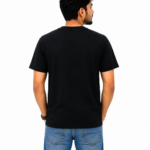 ChatGPT Image Jul 14, 2026, 04_40_23 PM Premium Men's Black Graphic Printed T-Shirt with round neck and half sleeves for comfortable casual wear.