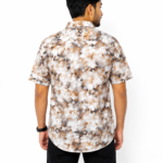 ChatGPT Image Jul 14, 2026, 12_38_17 PM Premium Brown Printed Slim Fit Shirt Back View
