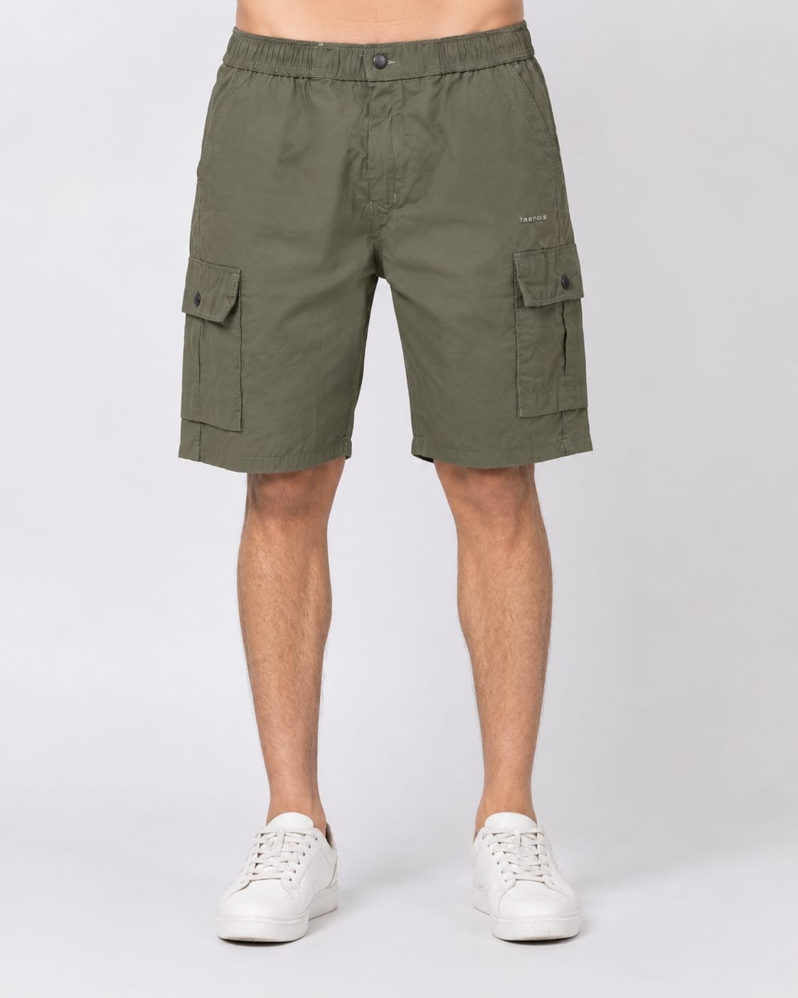 WhatsApp Image 2026-06-29 at 11.17.04 Men's Premium Cotton Cargo Shorts Front and Back View | Swades Bastralaya