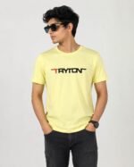 Tryton Premium Men's Cotton T-Shirt Front View