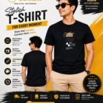 WhatsApp Image 2026-06-30 at 14.49.27 Premium Black Graphic Printed Cotton T-Shirt for Men