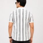 WhatsApp Image 2026-06-30 at 15.38.20 (1) White Striped Polo T-Shirt Back View