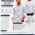 Men’s Stylish Full Sleeve Printed Shirt for Casual Wear