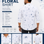 floral_shirt_poster_full_image_1080x1350 Men’s Premium White Blue Floral Shirt for Casual Wear